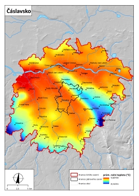 Caslavsko teplota zm