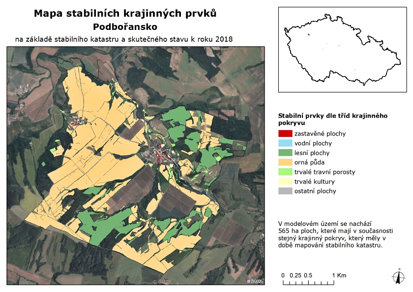 Podboransko charakteristika krajinne struktury zmenseno