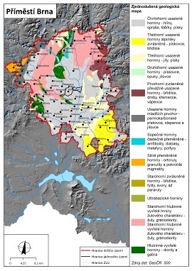 Geologická mapa