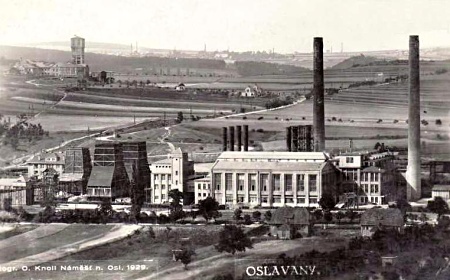Oslavany 1929 elektrarna