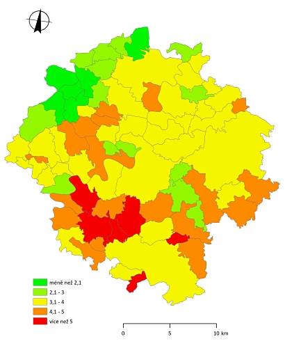 přírodní podmínky střední povltaví cenaZP zmenseno