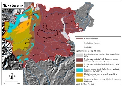 Geologická mapa