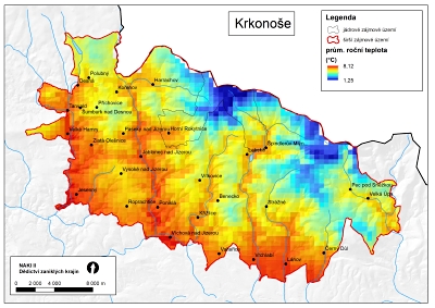 6 Krkonose teplota zmenseno