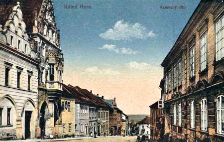 Kutna Hora 1926 Kamenny dum